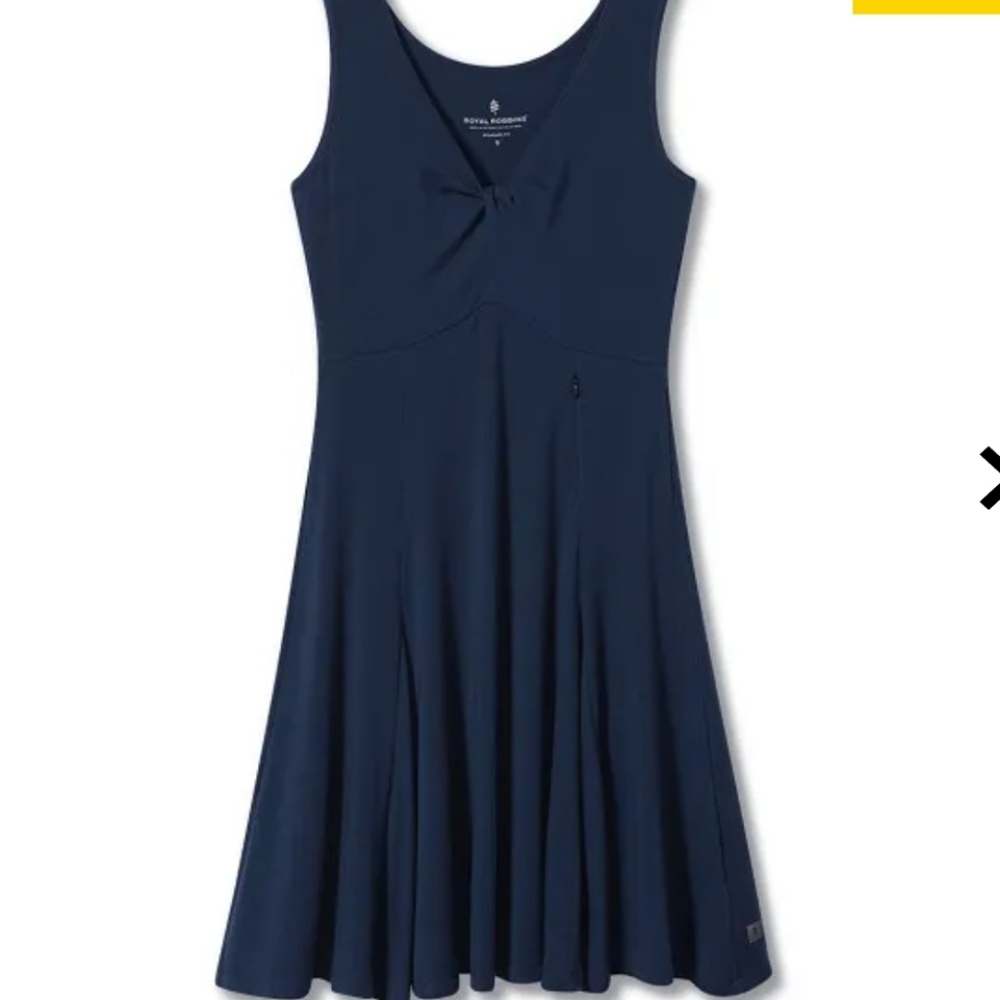 Royal Robbins Essential Tencel Dress Deep Blue